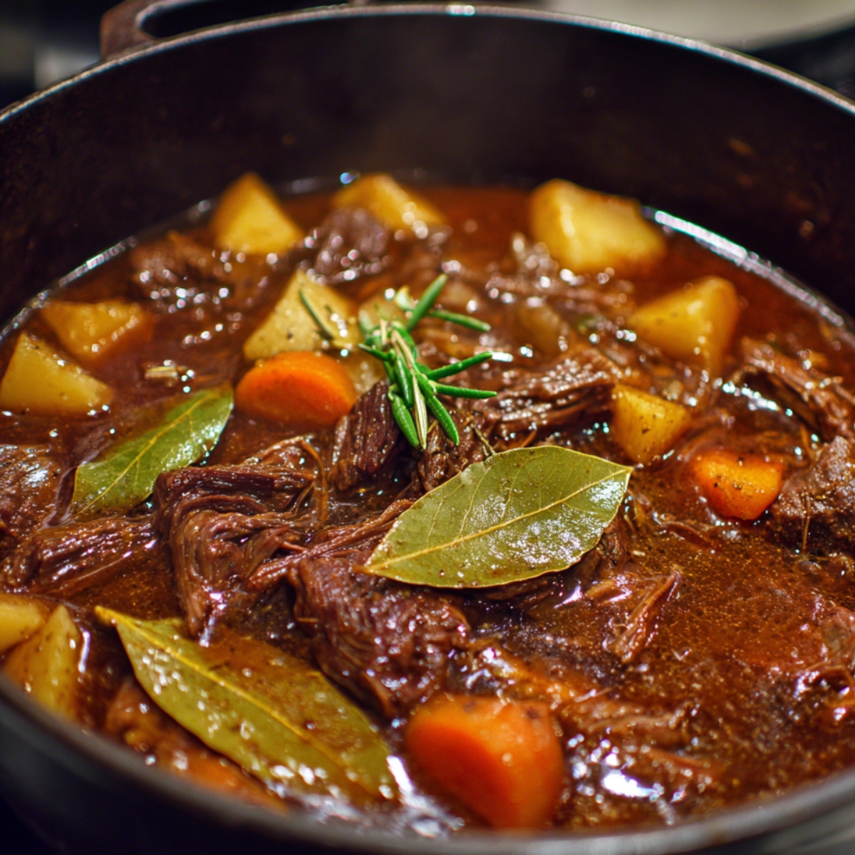 “Skillet with diced onions and garlic being sautéed, showing golden browning with a wooden spoon resting in the pan.”