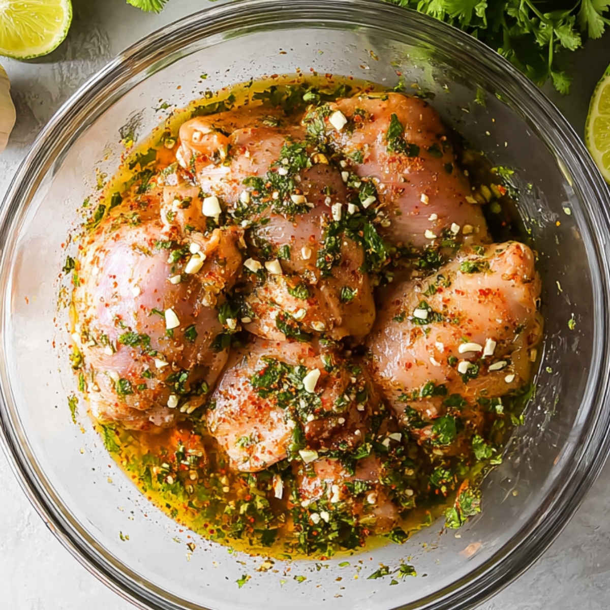 Enjoy a deliciously fresh and flavorful meal with this grilled cilantro lime chicken served alongside steamed white rice and zesty lime slices. Each piece of chicken is marinated in a tangy cilantro lime sauce, creating a mouthwatering combination of herbs, citrus, and savory seasoning. A quick, easy, and wholesome dish that’s perfect for family dinners, meal prep, or impressing your guests!
