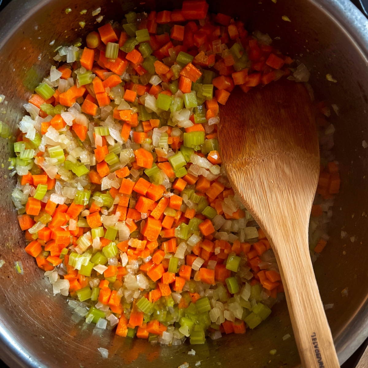 Perfect Start: Sautéed Carrots, Celery & Onion for Homemade Soups